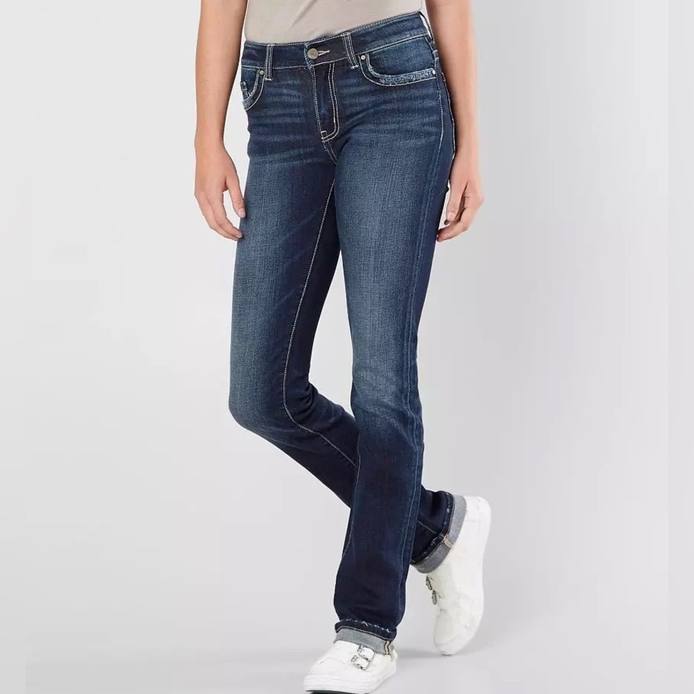 BKE Denim - Stella Straight Leg Jean - 27R